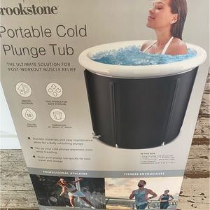BROOKSTONE portable plunge tub no longer avail online so get it here💦see photos